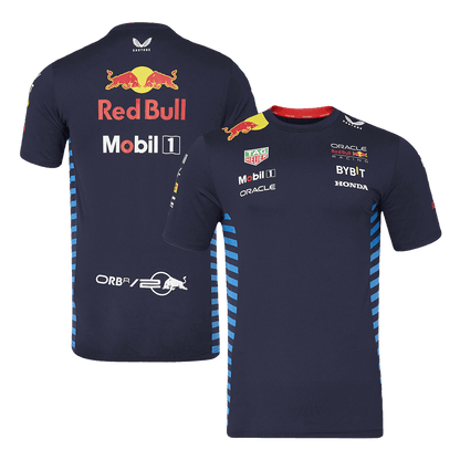 Męska Koszulka Red Bull F1 Racing Team Set Up 2024 - Wyprzedaż Sezonowa - Topowe Koszulki Pilkarskie Sklep Internetowy