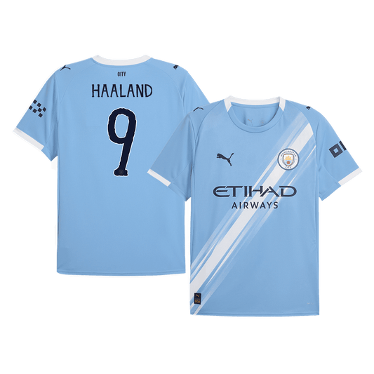 Męska Koszulka Domowa Manchester City HAALAND #9 2025/26 - Club World Cup - Topowe Koszulki Pilkarskie Sklep Internetowy