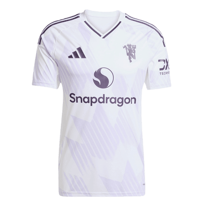 Męska Koszulka Wyjazdowa Manchester United B.FERNANDES #8 2025/26 - Topowe Koszulki Pilkarskie Sklep Internetowy