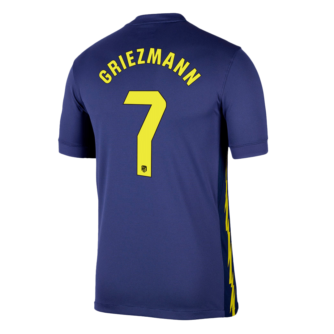 Męska Koszulka Wyjazdowa Atletico Madrid GRIEZMANN #7 2025/26