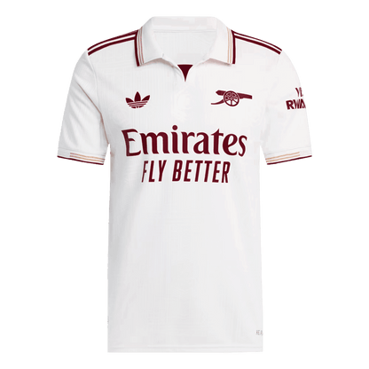 Męska Trzecia Koszulka Wyjazdowa Arsenal Wersja Piłkarska 2025/26 - Slim Fit - Topowe Koszulki Pilkarskie Sklep Internetowy