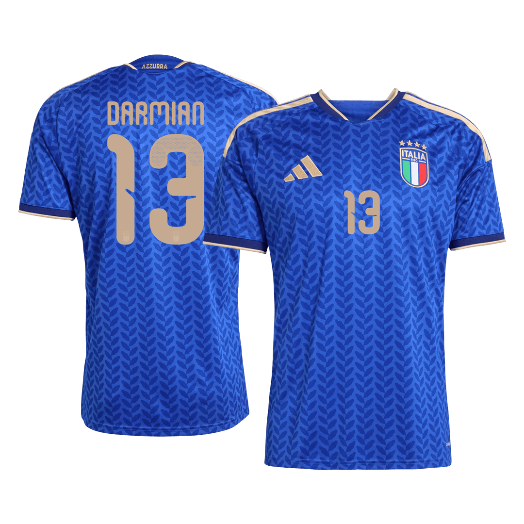 Męska Koszulka Domowa Italy DARMIAN #13 World Cup 2026