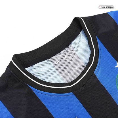 Męska domowa koszulka piłkarska Retro 2009/10 Inter Mediolan - UCL Final - Topowe Koszulki Pilkarskie Sklep Internetowy