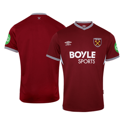 Męska Koszulka Domowa West Ham United 2025/26 - Topowe Koszulki Pilkarskie Sklep Internetowy