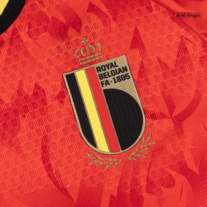 Męska koszulka Belgii domowa LUKAKU #9 wersja zawodnicza - Mundial 2026