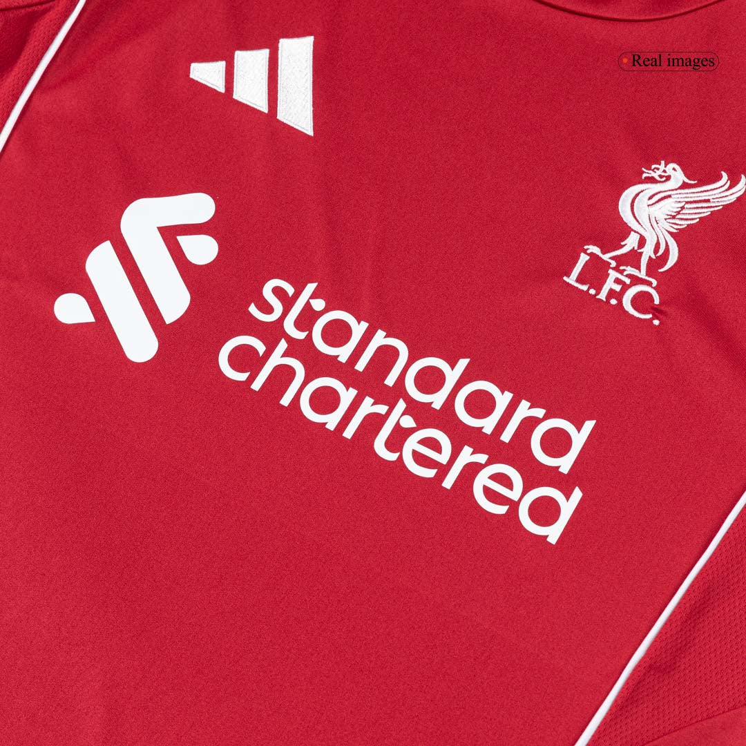 Męski Zestaw Domowa Liverpool (Koszulka + Spodenki + Skarpety) 2025/26