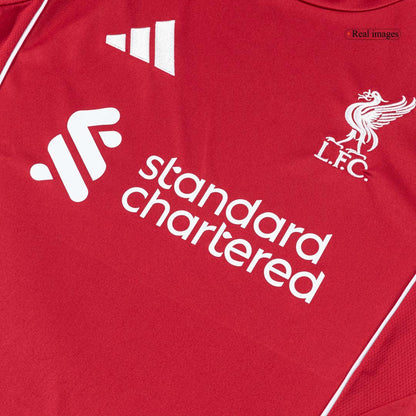 Męski Zestaw Domowa Liverpool (Koszulka + Spodenki + Skarpety) 2025/26