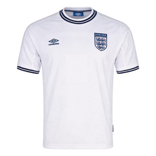 Męska Koszulka Retro Domowa England 2000