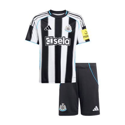 Dziecięcy Zestaw Domowa Newcastle United (Koszulka+Spodenki) 2025/26 - Topowe Koszulki Pilkarskie Sklep Internetowy