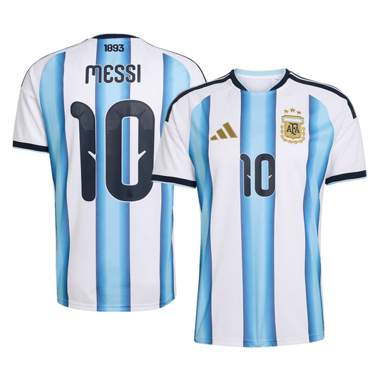 Męska Koszulka Domowa Argentina MESSI #10 World Cup 2026