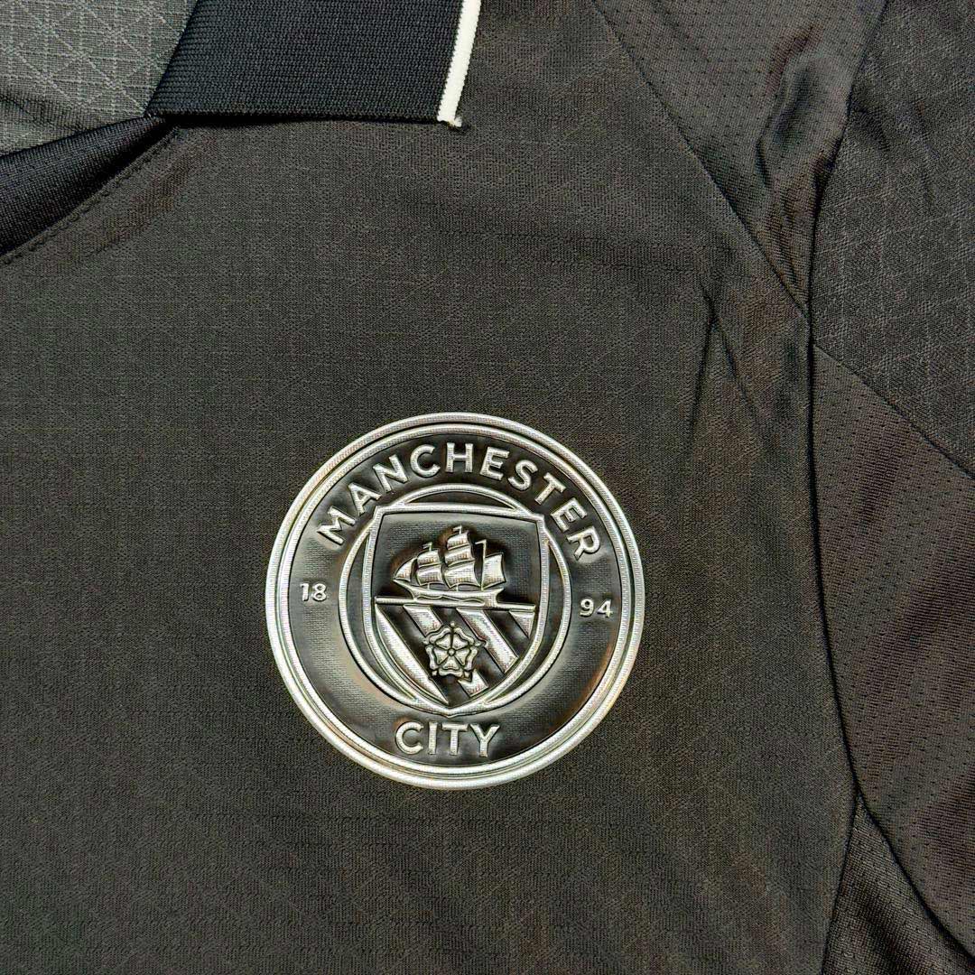 Męska Koszulka Wyjazdowa Manchester City REIJNDERS #4 Wersja Piłkarska 2025/26 - Slim Fit