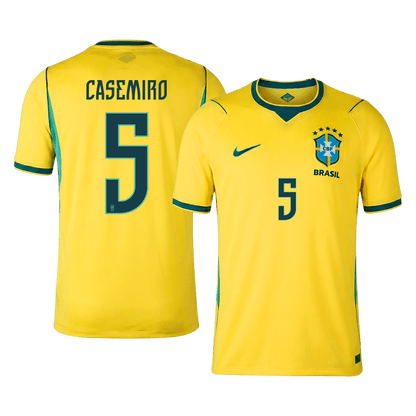 Męska koszulka Brazylii domowa CASEMIRO #5 - Mundial 2026