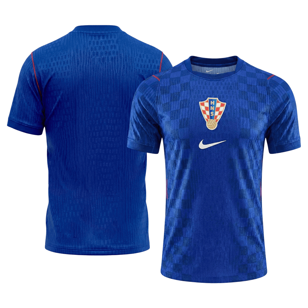 Męska koszulka Chorwacji wyjazdowa wersja zawodnicza – Mundial 2026