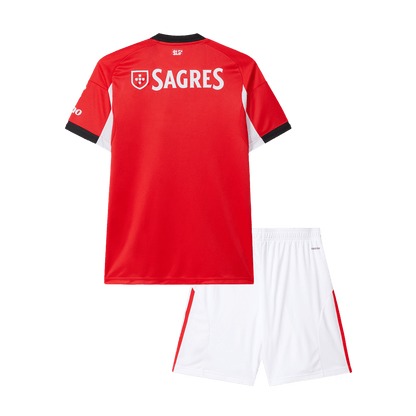 Dziecięcy Zestaw Domowa Benfica (Koszulka+Spodenki) 2025/26