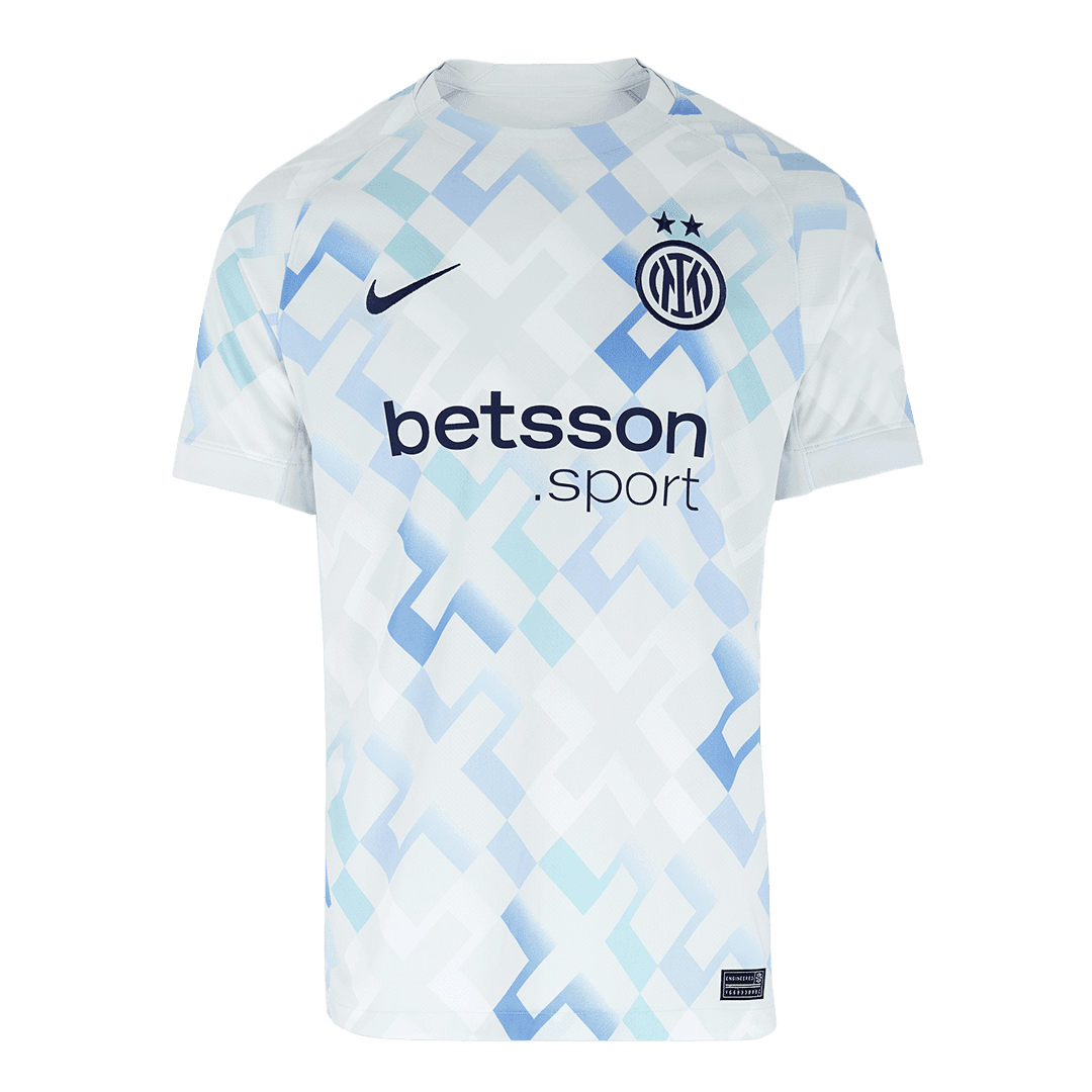 Męska Koszulka Wyjazdowa Inter Milan LAUTARO #10 2025/26 - Topowe Koszulki Pilkarskie Sklep Internetowy