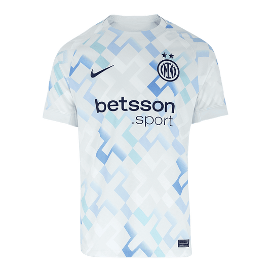 Męska Koszulka Wyjazdowa Inter Milan LAUTARO #10 2025/26 - Topowe Koszulki Pilkarskie Sklep Internetowy