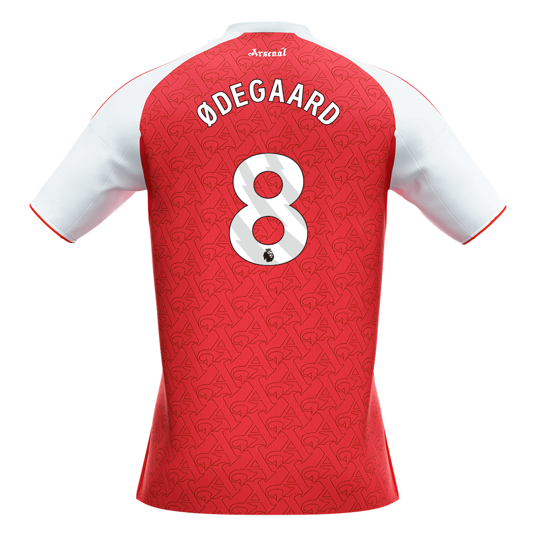 Męska Koszulka Domowa Arsenal ØDEGAARD #8 2025/26 [PREMIUM]