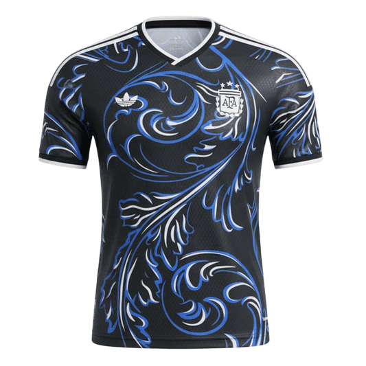 Męska Koszulka Wyjazdowa Argentyna Wersja Piłkarska World Cup 2026 - Slim Fit
