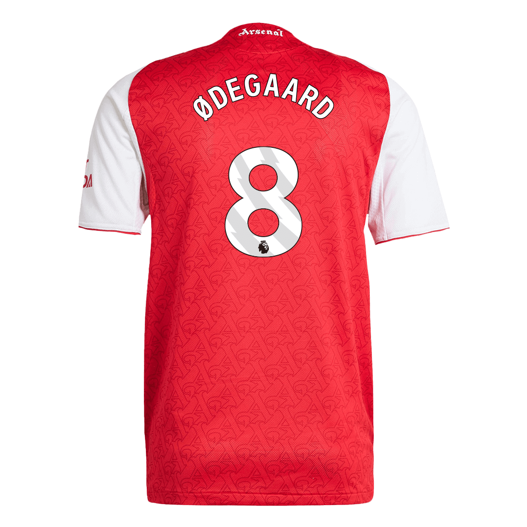 Męska Koszulka Domowa Arsenal ØDEGAARD #8 Wersja Piłkarska 2025/26 - Slim Fit