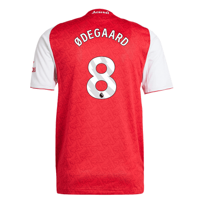 Męska Koszulka Domowa Arsenal ØDEGAARD #8 Wersja Piłkarska 2025/26 - Slim Fit