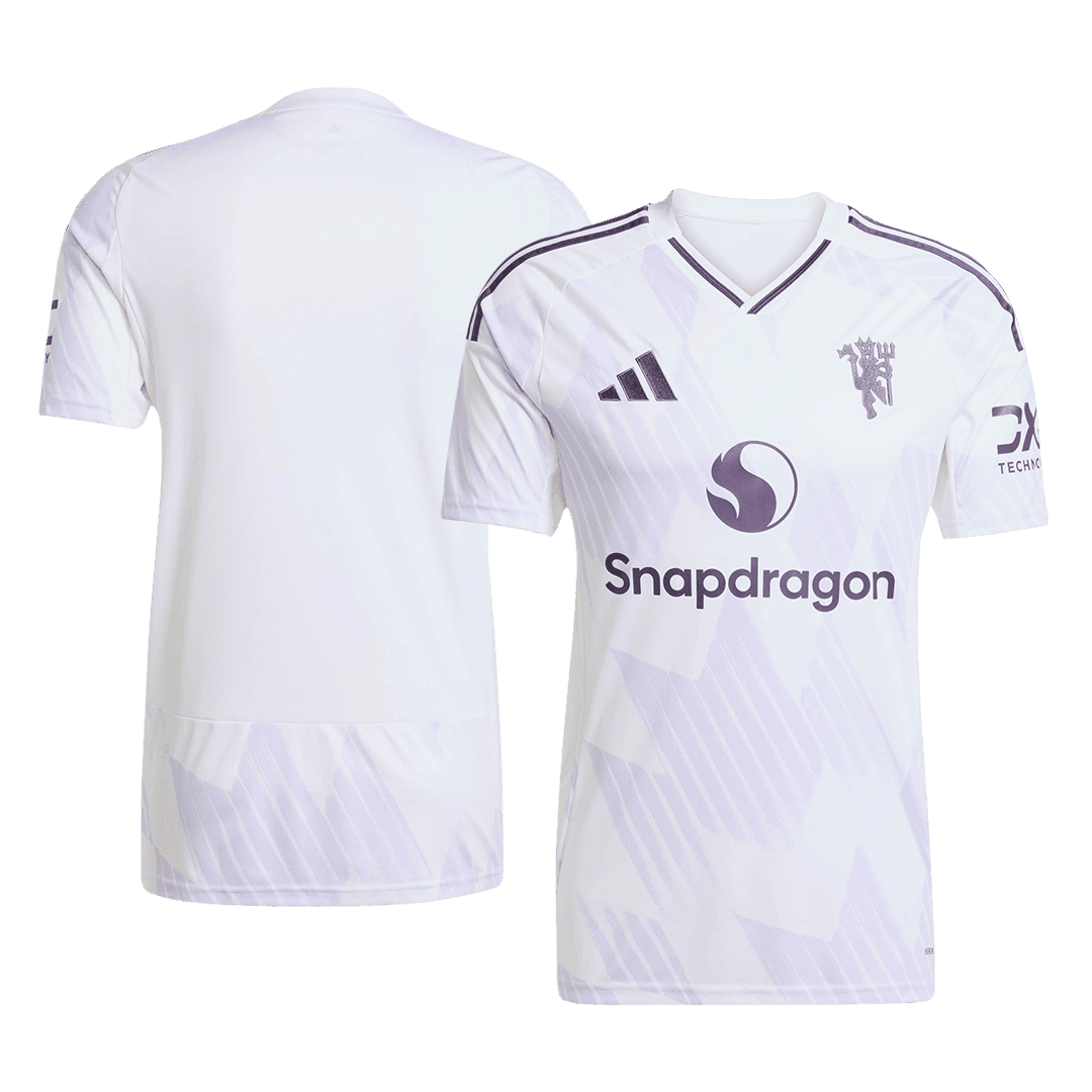 Męska Koszulka Wyjazdowa Manchester United 2025/26 - Topowe Koszulki Pilkarskie Sklep Internetowy