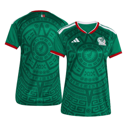 Damska Koszulka Domowa Mexico World Cup 2026
