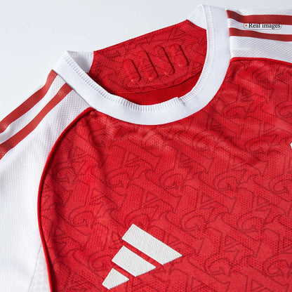 Męska Koszulka Domowa Arsenal GYÖKERES #14 Wersja Piłkarska 2025/26 - Slim Fit