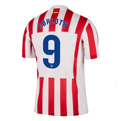 Męska Koszulka Domowa Atletico Madrid SØRLOTH #9 2025/26