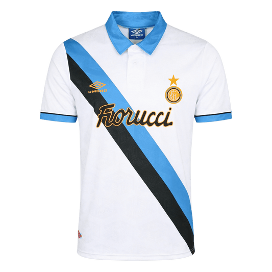 Męska Koszulka Retro Wyjazdowa Inter Milan 1994/95