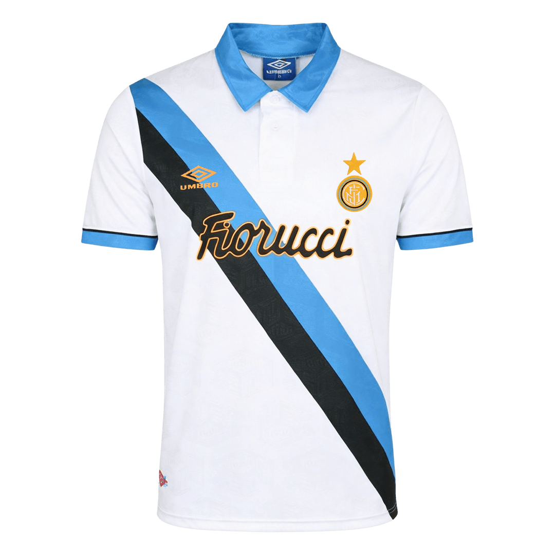 Męska Koszulka Retro Wyjazdowa Inter Milan 1994/95