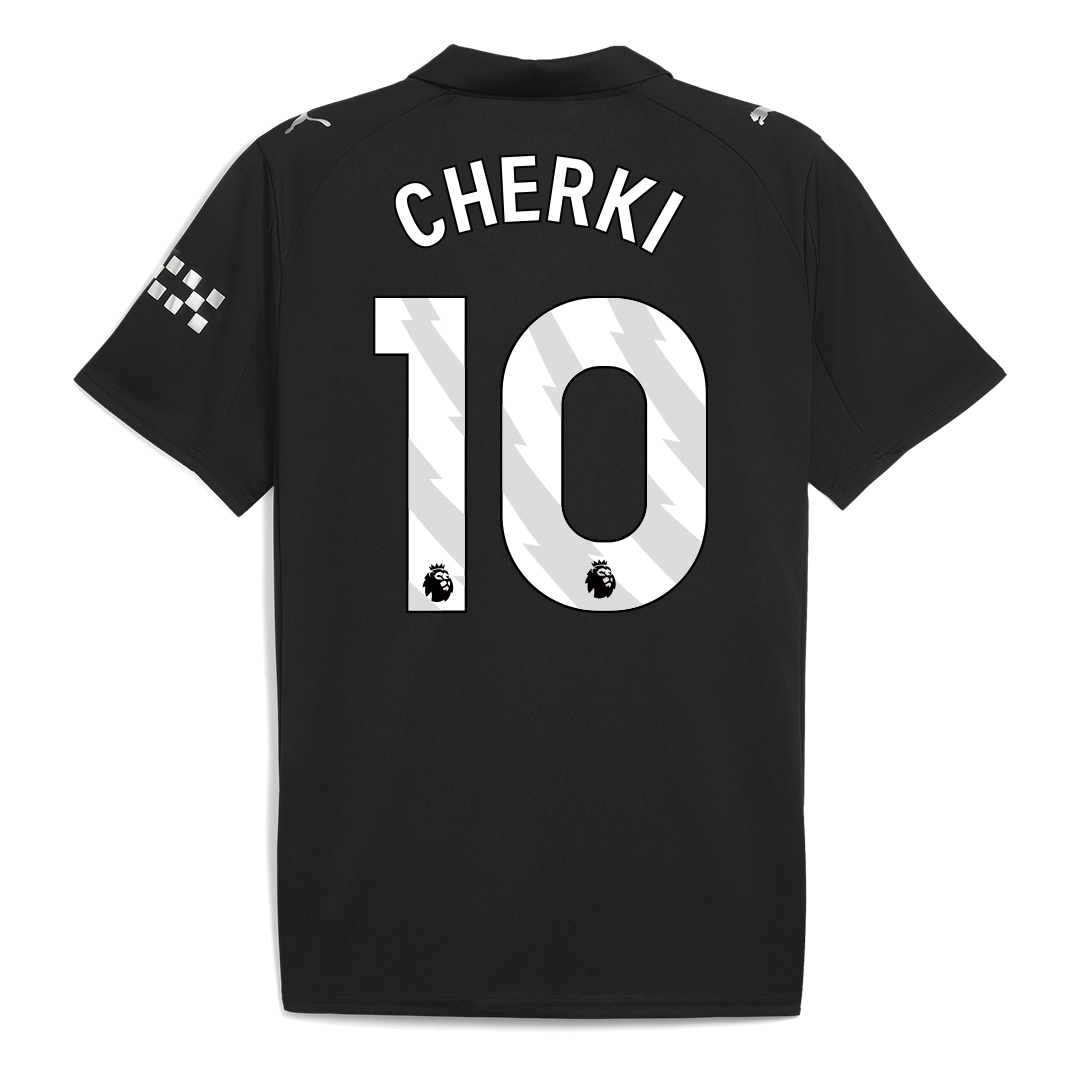 Męska Koszulka Wyjazdowa Manchester City CHERKI #10 2025/26