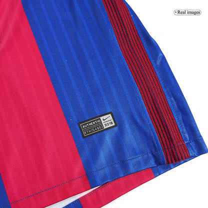 Męska koszulka Barcelony domowa Retro 2016/17 MESSI #10