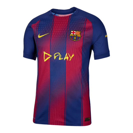Męska Koszulka Domowa Barcelona X Ed Sheeran Wersja Piłkarska 2025/26 - Slim Fit