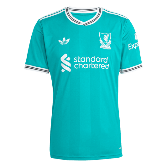 Męska Koszulka Trzecia Wyjazdowa Liverpool 2025/26 - Topowe Koszulki Pilkarskie Sklep Internetowy