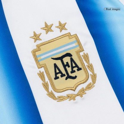 Dziecięcy Zestaw Domowa Argentina (Koszulka + Spodenki + Skarpety) World Cup 2025/26