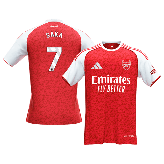 Męska Koszulka Domowa Arsenal SAKA #7 2025/26 [PREMIUM]