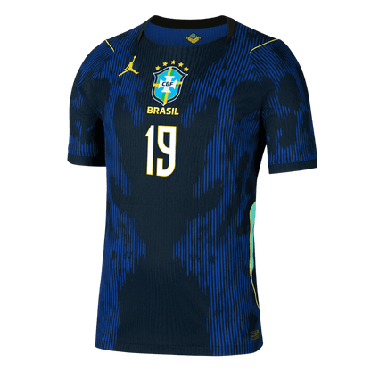 Męska koszulka Brazylii wyjazdowa ENDRICK #19 wersja zawodnicza - Mundial 2026