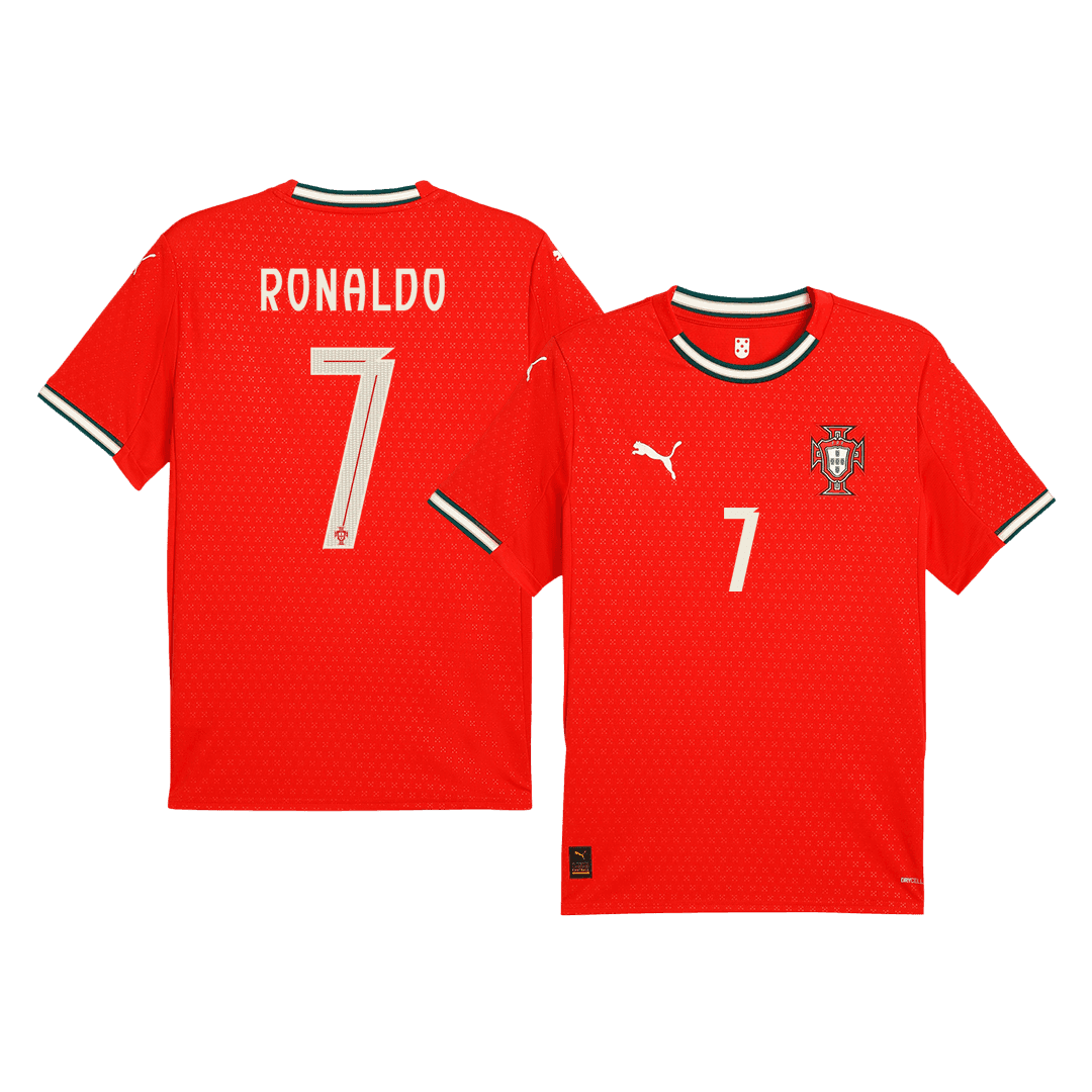 RONALDO #7 Męska koszulka piłkarska Portugal 2025 - Topowe Koszulki Pilkarskie Sklep Internetowy