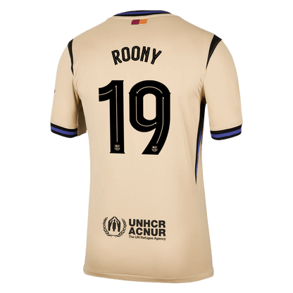 Męska Koszulka Wyjazdowa Barcelona ROONY #19 2025/26 - UCL