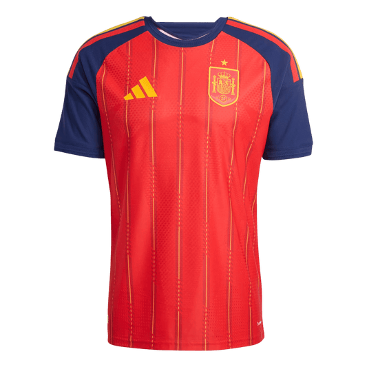 Męska Koszulka Domowa Spain Wersja Piłkarska World Cup 2026 - Slim Fit