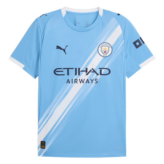 Męska Koszulka Domowa Manchester City 2025/26 - Topowe Koszulki Pilkarskie Sklep Internetowy
