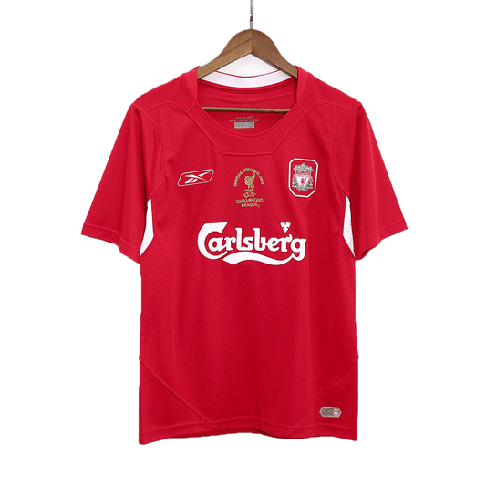 Męska Koszulka Retro Liverpool 2005 - UCL - Topowe Koszulki Pilkarskie Sklep Internetowy
