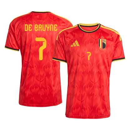 Męska koszulka Belgii domowa DE BRUYNE #7 – Mundial 2026