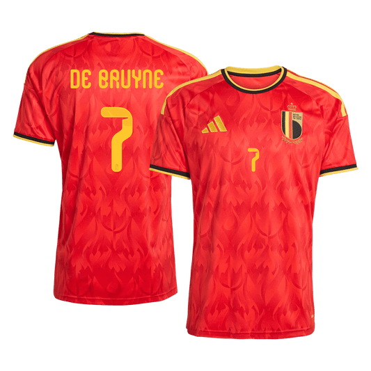 Męska koszulka Belgii domowa DE BRUYNE #7 – Mundial 2026