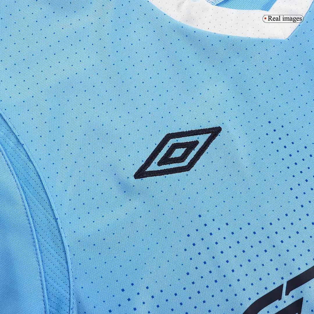 Męska Koszulka Retro Domowa Manchester City 2011/12 - Topowe Koszulki Pilkarskie Sklep Internetowy