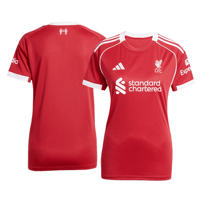 Damska Koszulka Domowa Liverpool 25/26 - Topowe Koszulki Pilkarskie Sklep Internetowy