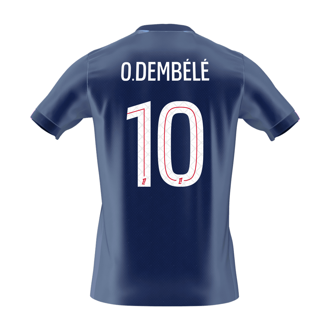 Męska Koszulka Domowa PSG O.DEMBÉLÉ #10 2025/26 [PREMIUM]