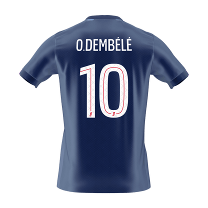Męska Koszulka Domowa PSG O.DEMBÉLÉ #10 2025/26 [PREMIUM]