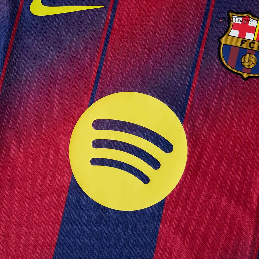 Męska Koszulka Domowa Barcelona LAMINE YAMAL #10 Wersja Piłkarska Kopa Trophy Edition 2025/26 - Slim Fit - Topowe Koszulki Pilkarskie Sklep Internetowy