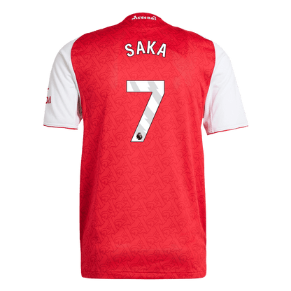 Męska Koszulka Domowa Arsenal SAKA #7 Wersja Piłkarska 2025/26 - Slim Fit